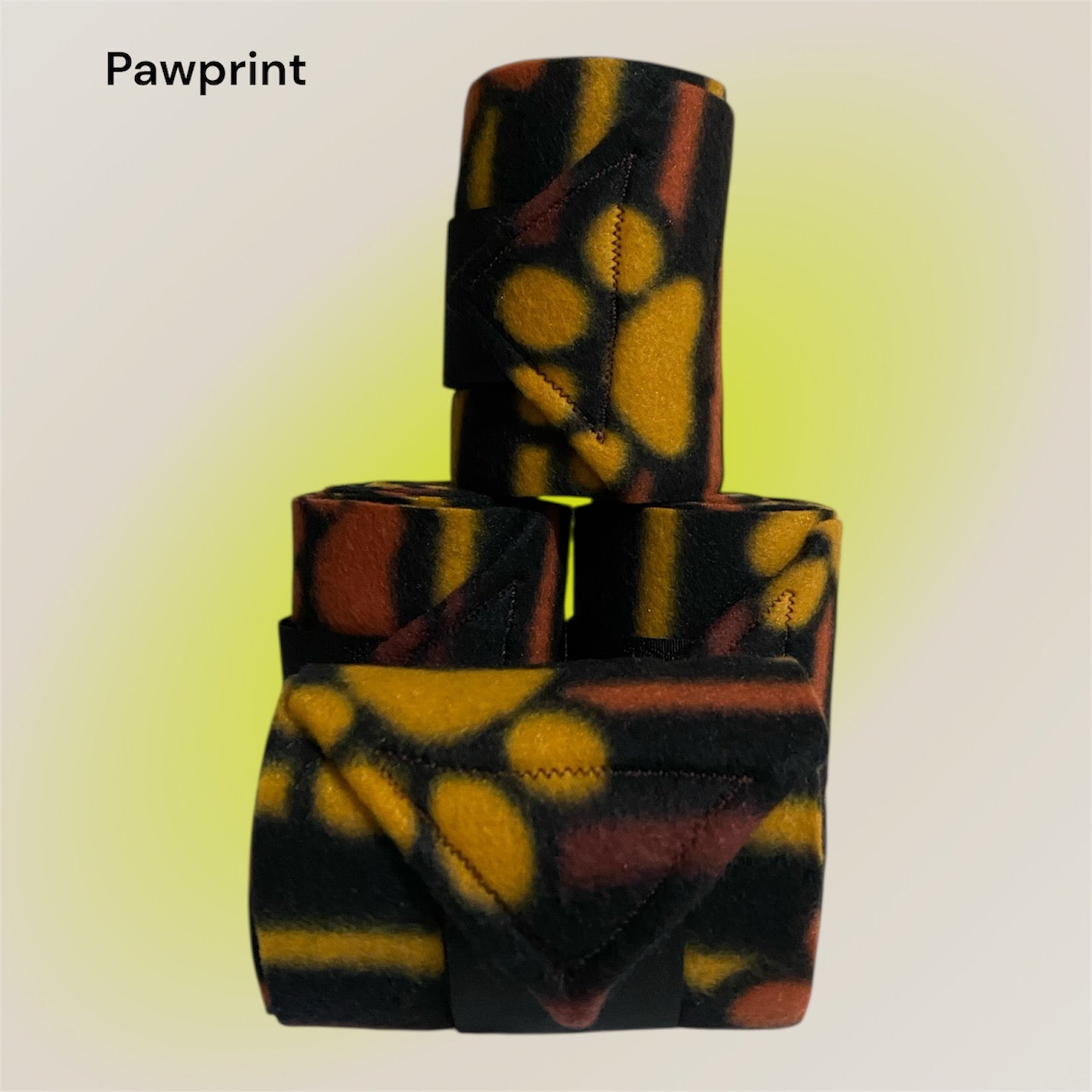 Paw Print Leg Wraps
