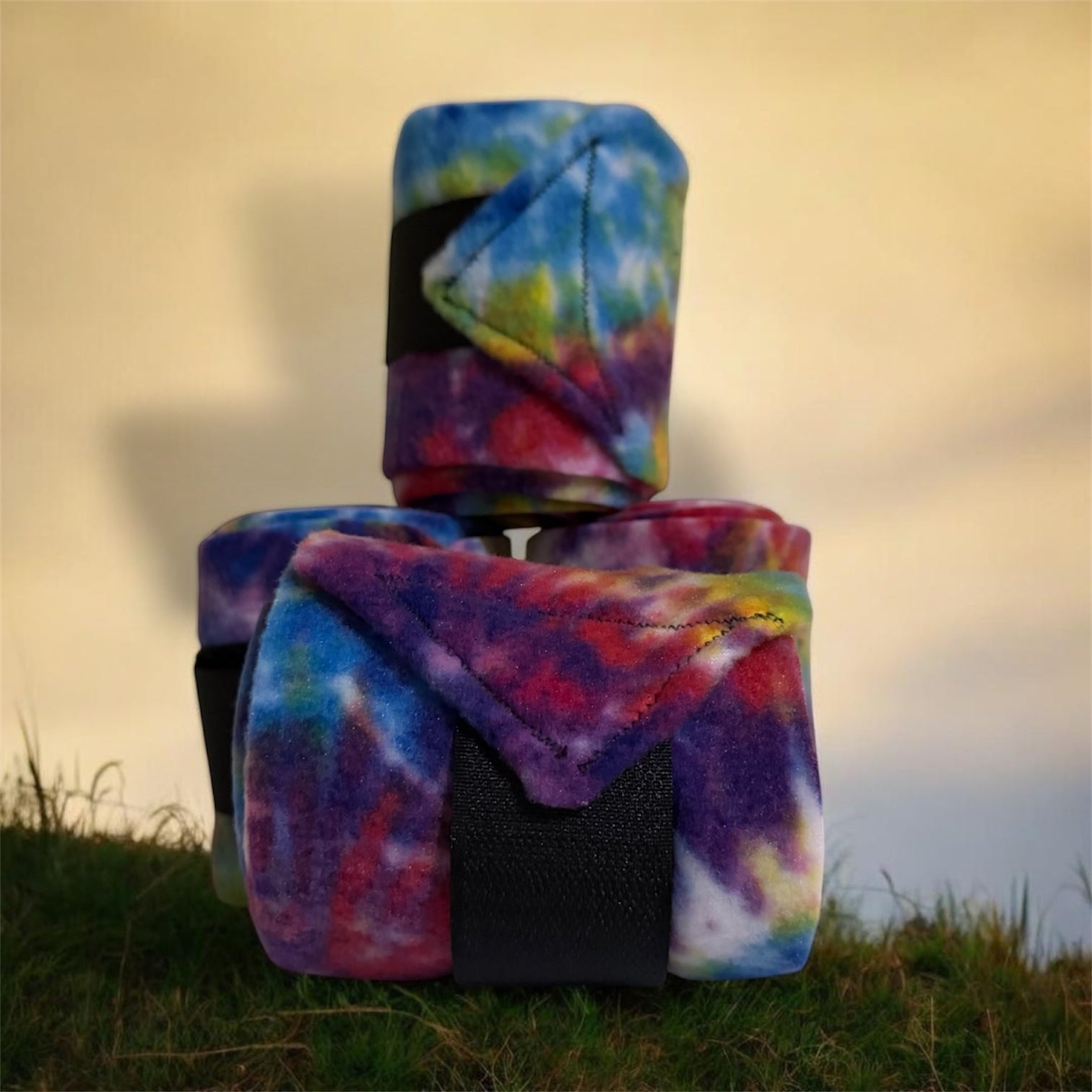 Tie Dye Leg Wraps